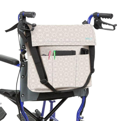 Wheelchair Bag - White Lace