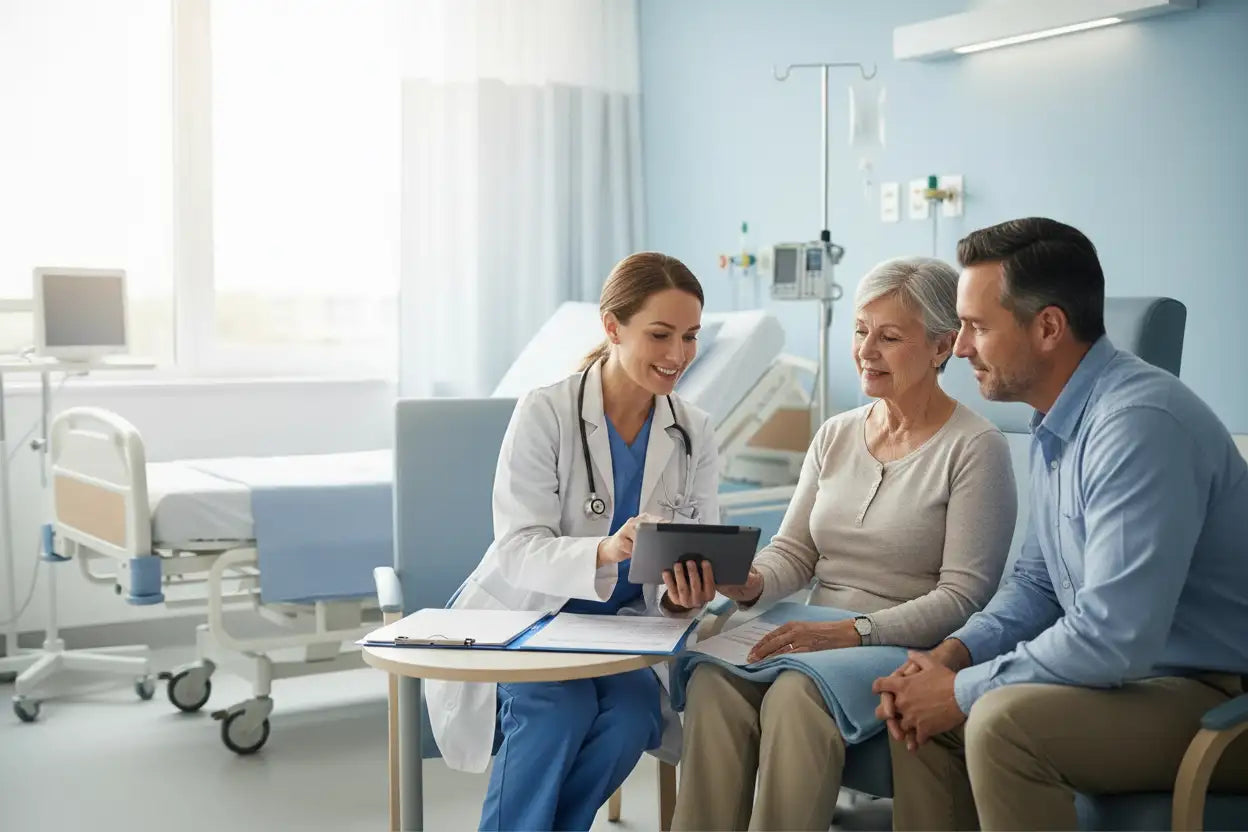 Hospital discharge planning medical equipment